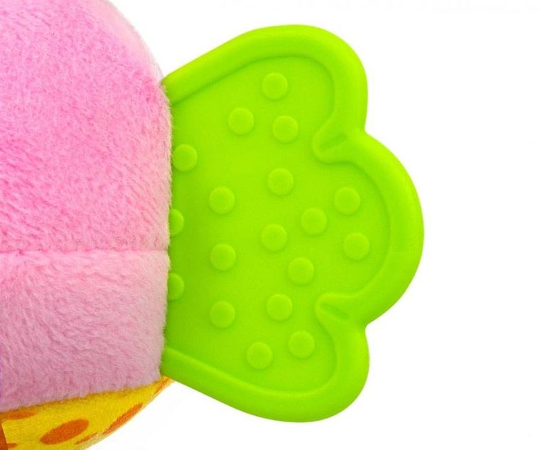 Milly Mally, zawieszka pluszowa, Rybka, różowa