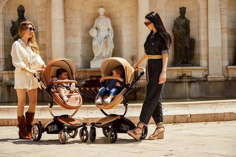 Mima, zestaw startowy do wózka Mima Xari, latte