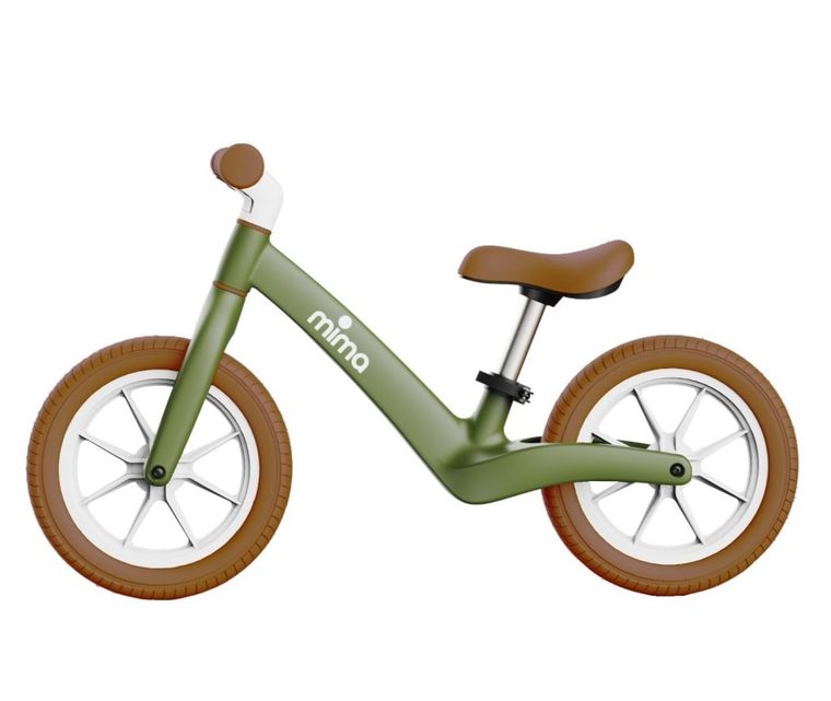 Mima, Zoom, rowerek biegowy, zielony-camel