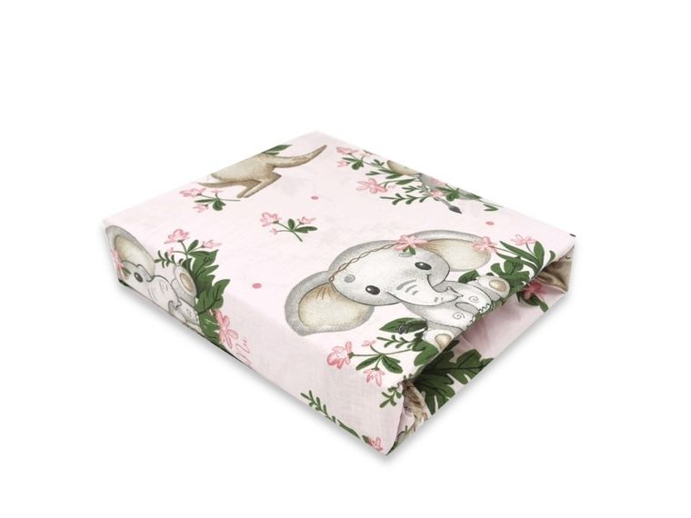 MimiNu, Baby Animals, prześcieradło do kołyski, 40-90 cm