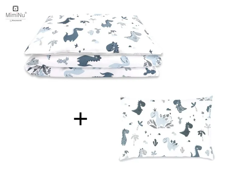 MimiNu, Baletnica, 3-częściowy komplet pościeli, róż, 135-100 cm