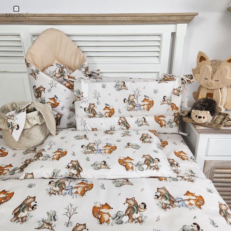 MimiNu, Czas na zabawę, poszewka na poduszkę, 40-60 cm, 2 szt.