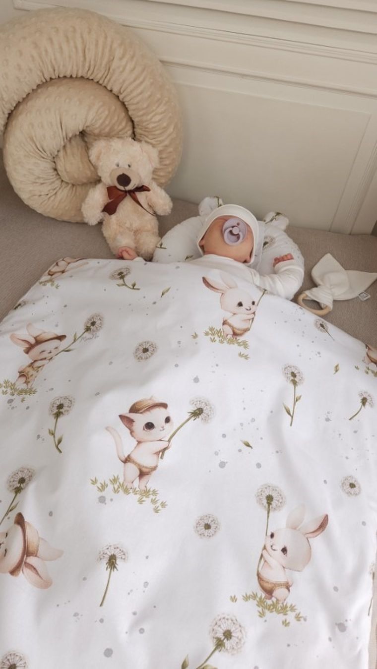 MimiNu, Junior, Kotki, poszewka bawełniana, 40-40 cm