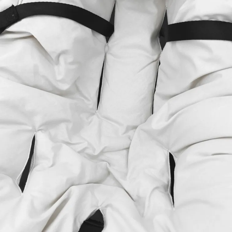 MimiNu, Kaczuszki, otulak, śpiworek do fotelika z kapturkiem, pudrowy róż