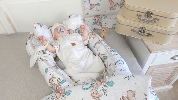 MimiNu, Karuzela, kokon, gniazdo niemowlęce, 55-75 cm