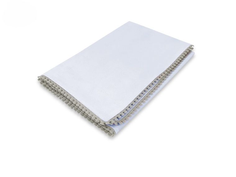 MimiNu, kocyk z chwostami, velvet, błękit, 75-100 cm