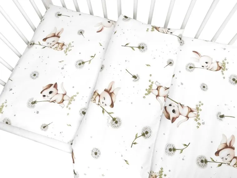 MimiNu, Kotki, 2-częściowy komplet pościeli, 135-100 cm