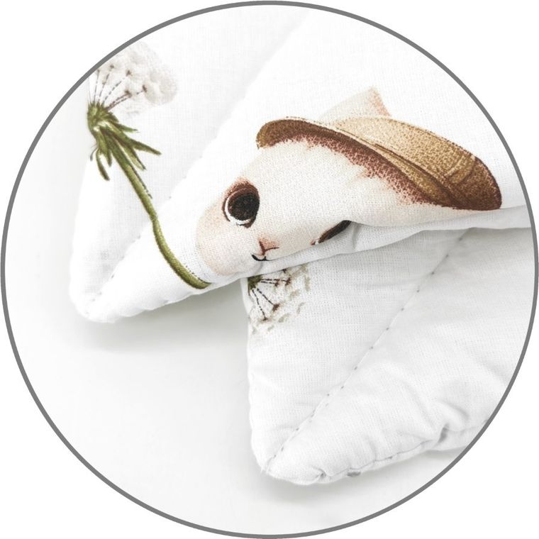 MimiNu, Kotki, 2-częściowy komplet pościeli z wypełnieniem, 120-90 cm