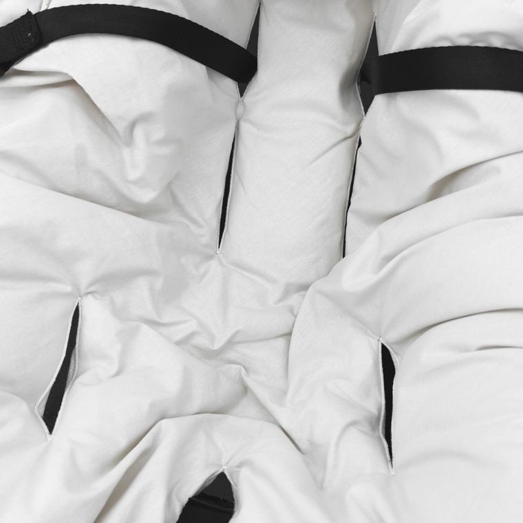 MimiNu, Kotki, otulak, śpiworek do fotelika z kapturkiem, beż