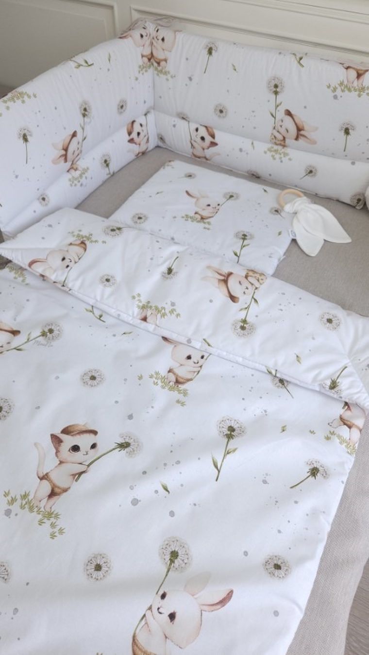 MimiNu, Kotki, poduszka z poszewką, 40-60 cm