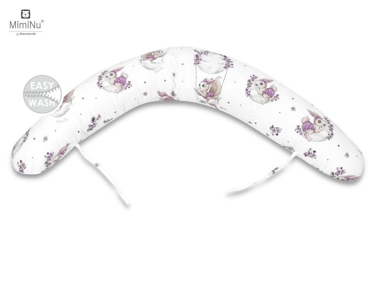 MimiNu, Lili, Rogal, poduszka do karmienia, wrzos