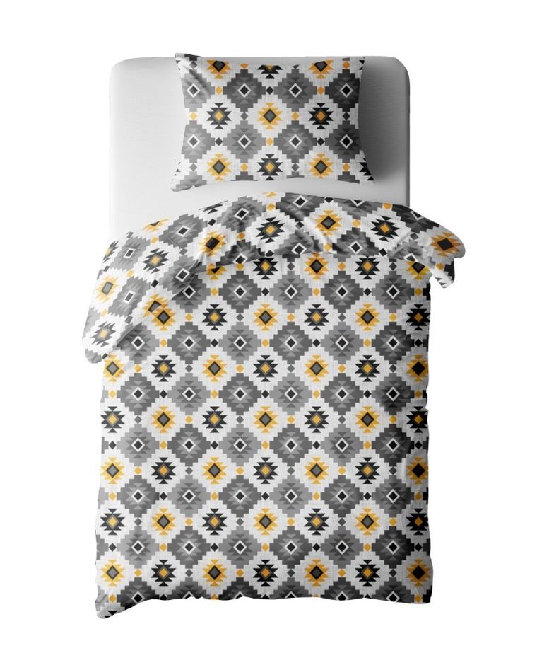 MimiNu, Loft, 2-częściowy komplet pościeli, 160-200 + 50-60 cm