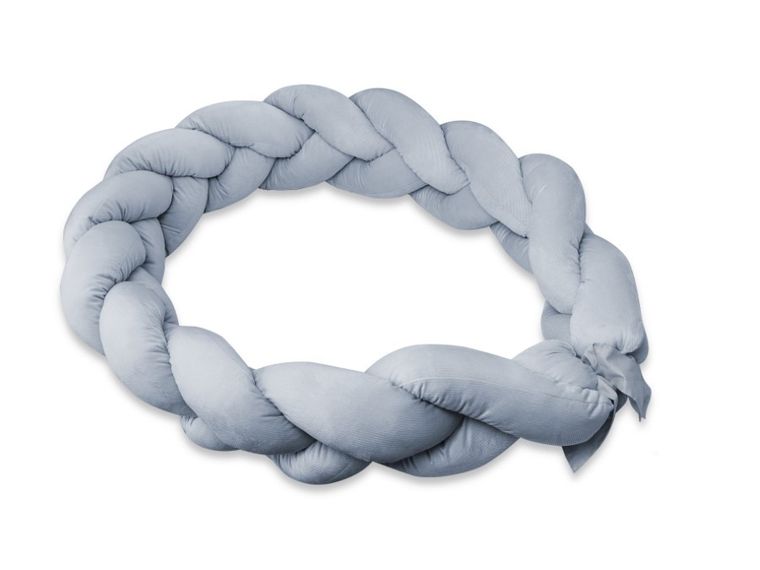 MimiNu, ochraniacz warkocz, velvet, jeans, 240-250 cm