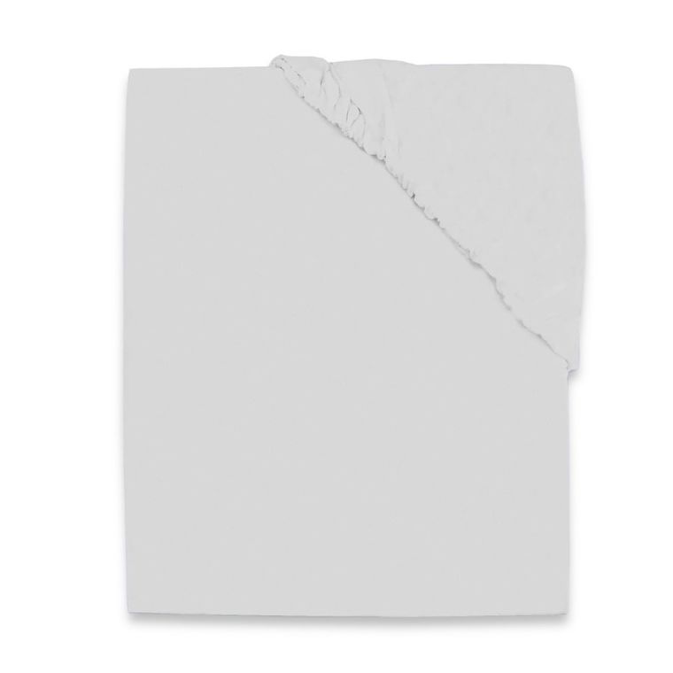 MimiNu, prześcieradło do kołyski, jersey, szare, 40-90 cm