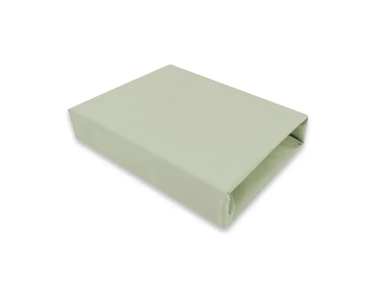 MimiNu, prześcieradło na gumce, jersey, oliwka, 70-140 cm