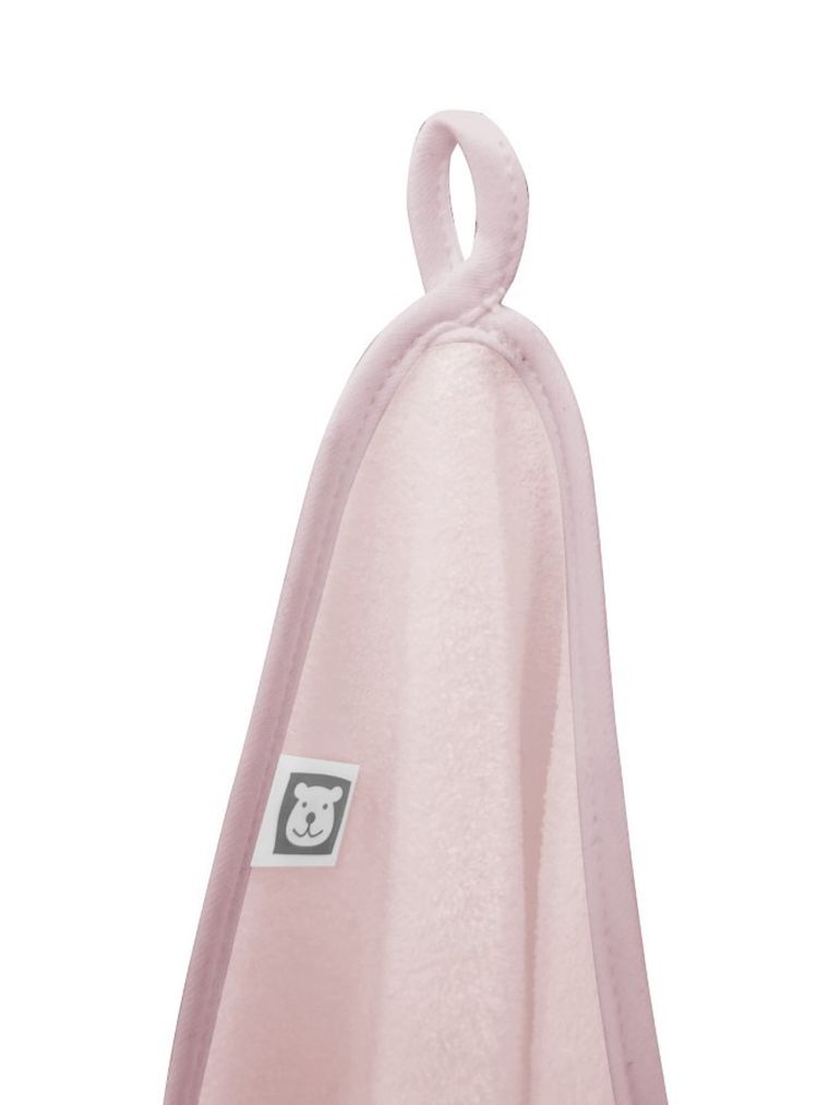 MimiNu, ręcznik uniwersalny, termofrotte, pudrowy róż, 40-40 cm