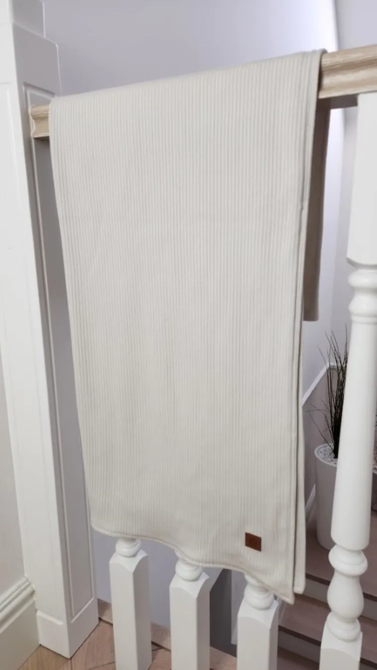 MimiNu, Soft, kocyk, beż, 75-100 cm, 0-6 l