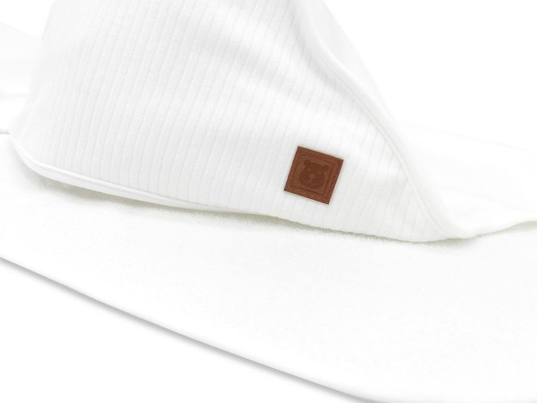 MimiNu, Soft, okrycie kąpielowe, ecru, 100-100 cm