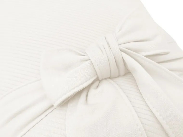 MimiNu, Soft, rożek niemowlęcy, wiązany, śmietanka, 0-3m