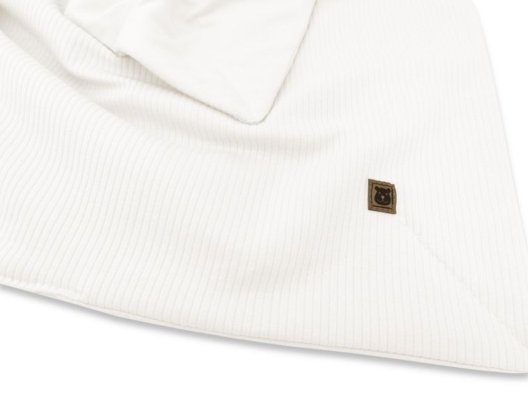 MimiNu, Soft, zestaw: pościel z wypełnieniem, TOG 1.75, ecru, 75-100 cm