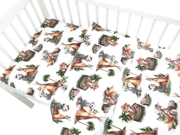 MimiNu, Tipi, 2-częściowy komplet pościeli, 90-120 cm