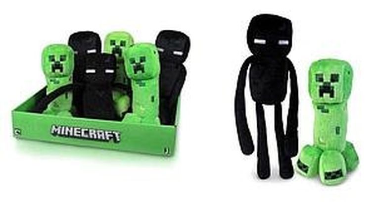 Minecraft, Creeper, maskotka, 20 cm