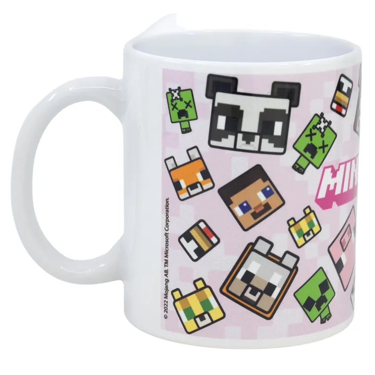 Minecraft Girl, kubek ceramiczny, 325 ml