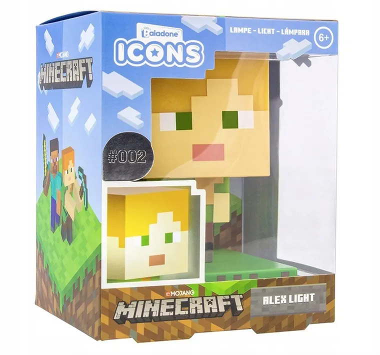 Minecraft, lampka, Icons, Alex