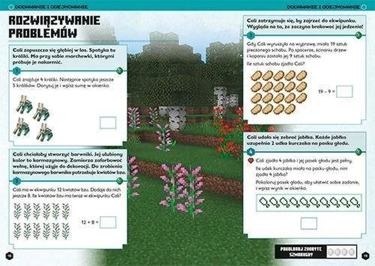 Minecraft. Matematyka. Megazadania 7+