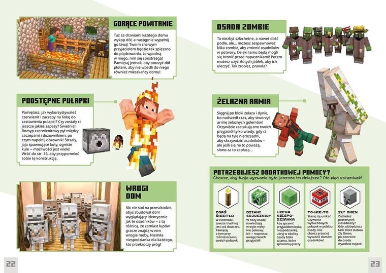 Minecraft. Wyzwanie przetrwanie. Zostań bohaterem