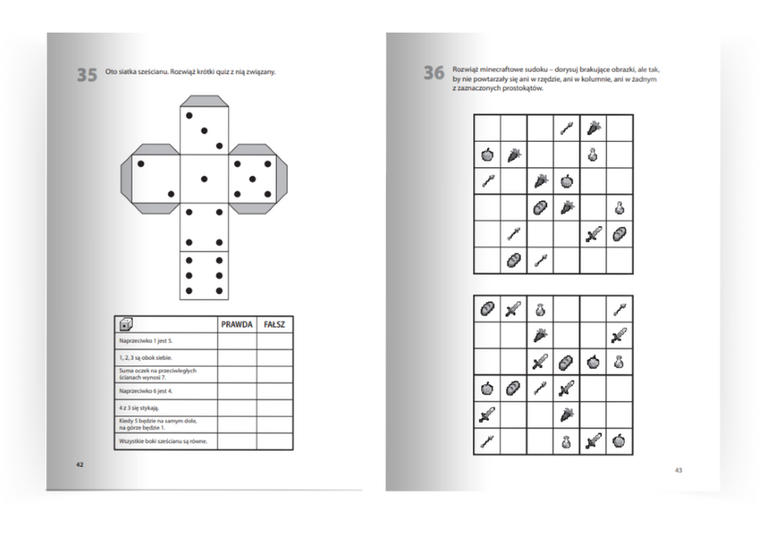 Minecraft. Zagadki i zabawy edukacyjne