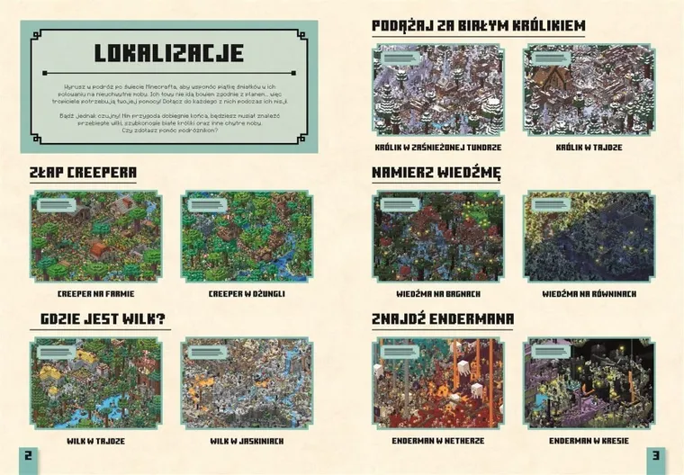 Minecraft. Złap Creepera i inne Moby