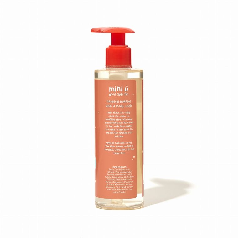 Mini U, naturalny żel do ciała i włosów dla dzieci i niemowląt