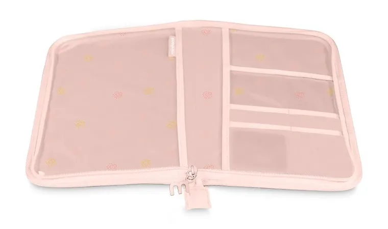 Miniland, Dolce, etui na dokumenty i książeczkę zdrowia, miętowe