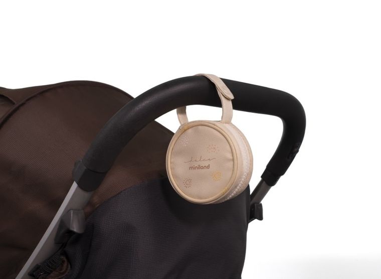 Miniland, Dolce, etui na smoczek uspokajający, waniliowy