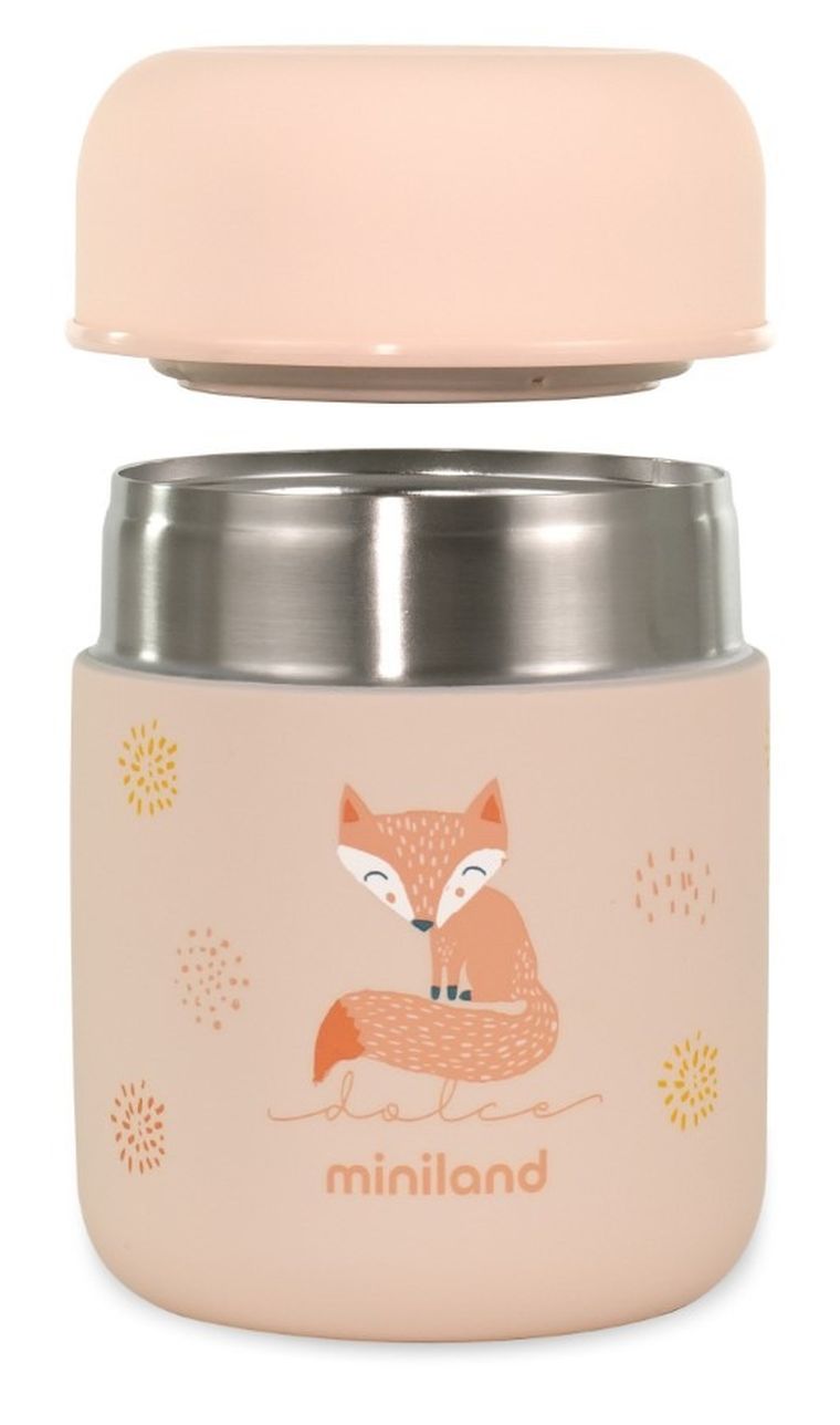 Miniland, Dolce, termos na jedzenie, cukierkowy, 280 ml