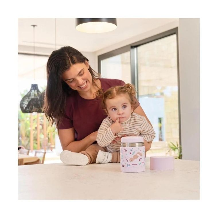 Miniland, Dreamland & CRVSH, termos do posiłków, wiewiórki, 600 ml