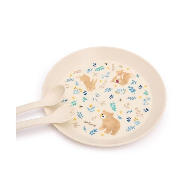 Miniland, Dreamland, zestaw stołowy do karmienia, 5 elementów