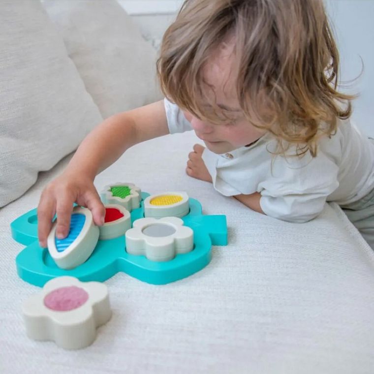 Miniland, Feel To Learn, drzewko, układanka sensoryczna