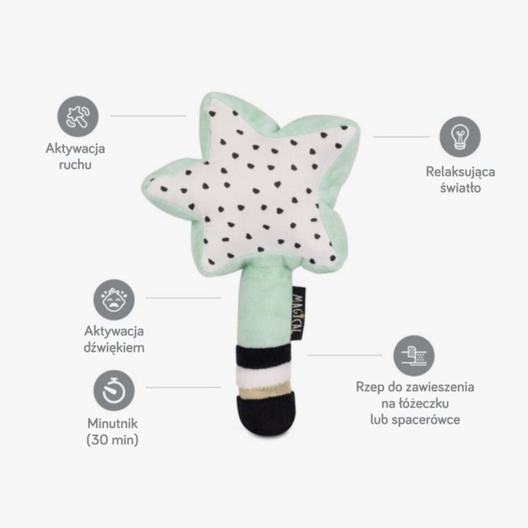 Miniland, Gwiazdka, magiczna różdżka