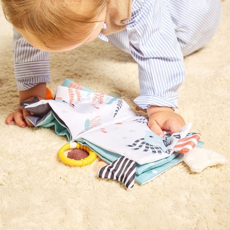 Miniland, miękka książeczka sensoryczna, morze