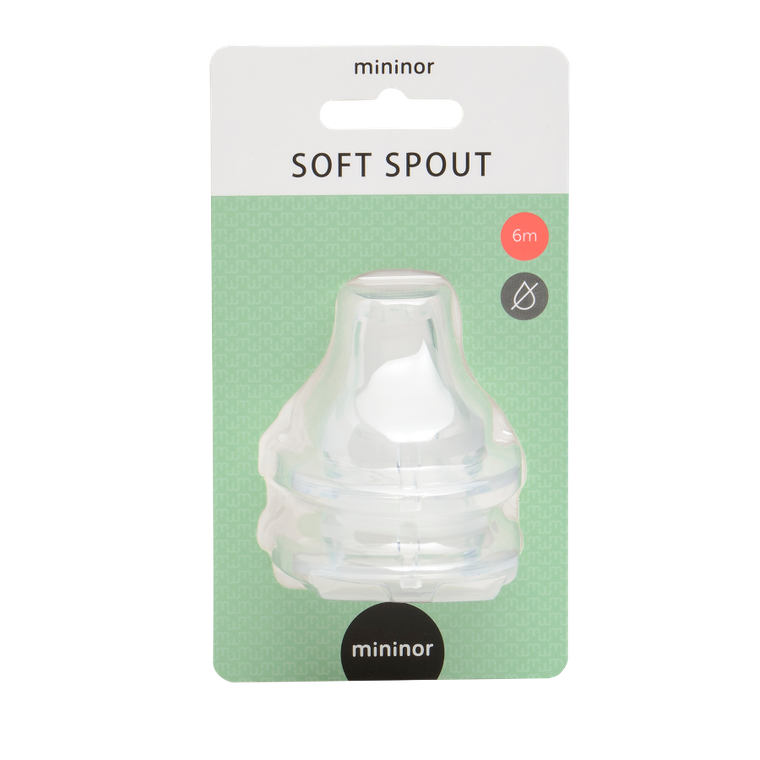 Mininor, ustnik do butelki, 6m+, 2 szt.