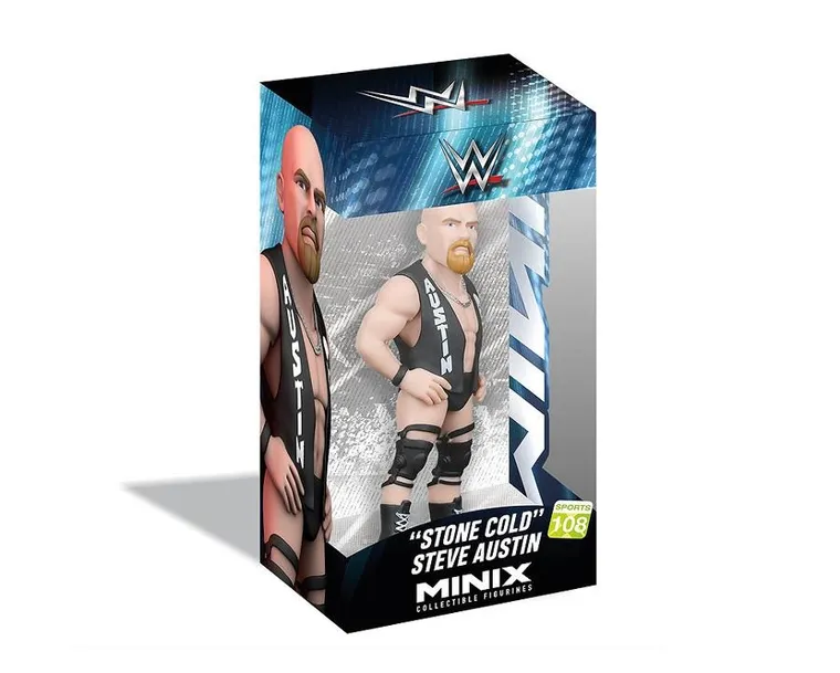 Minix, WWE, Stone Cold Steve Austin, figurka kolekcjonerska