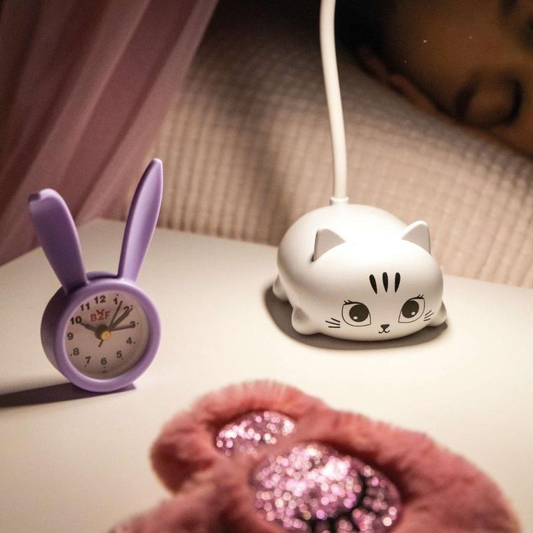 Miquelrius, budzik, królik, liliowy