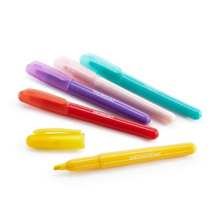 Miquelrius, markery do zakreślania, 5 kolorów