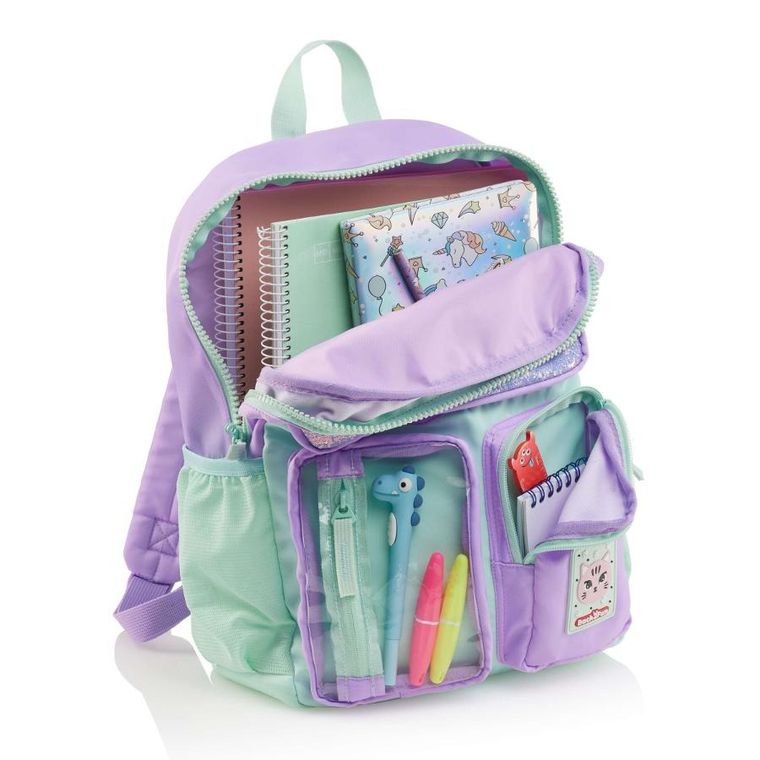 Miquelrius, plecak szkolny, 4-komorowy, fioletowy, 17l