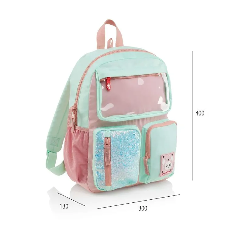 Miquelrius, plecak szkolny, 4-komorowy, turkusowy, 17l