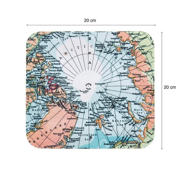 Miquelrius, podkładka pod mysz, Mapa Świata