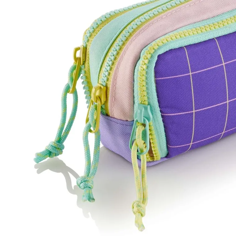 Miquelrius, Rider, piórnik potrójny, fioletowy