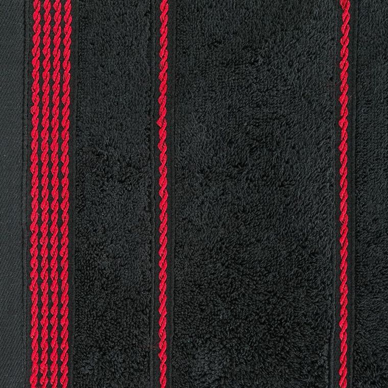 Mira, ręcznik z ozdobną bordiurą w formie sznurka, 30-50 cm